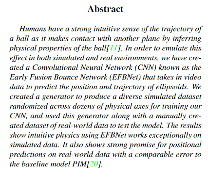 a screenshot of the abstract of the paper